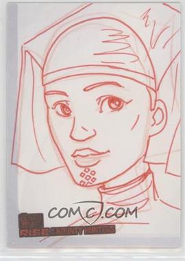 2010 Topps Star Wars: Clone Wars Rise of the Bounty Hunters - Sketch Cards #_UAUR - Unknown Artist /1
