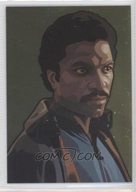 2010 Topps Star Wars Galaxy Series 5 - Foil Art - Gold #7 - Lando Calrissian /770