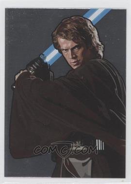 2010 Topps Star Wars Galaxy Series 5 - Foil Art #1 - Anakin Skywalker