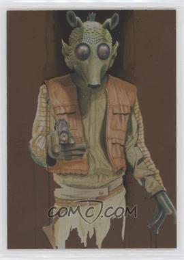 2011 Topps Star Wars Galaxy Series 6 - Foil - Bronze #4 - Greedo