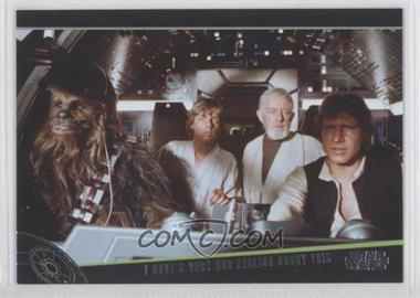 2012 Topps Star Wars Galactic Files - Bad Feeling #BF-4 - Luke Skywalker