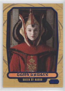 2012 Topps Star Wars Galactic Files - [Base] - Blue #12 - Queen Amidala /350