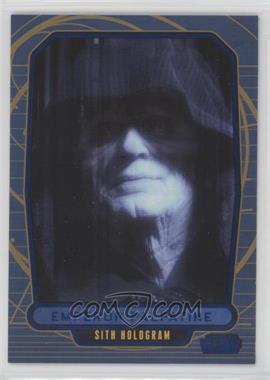 2012 Topps Star Wars Galactic Files - [Base] - Blue #134 - Emperor Palpatine /350