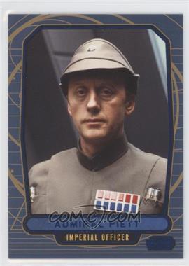 2012 Topps Star Wars Galactic Files - [Base] - Blue #141 - Admiral Piett /350