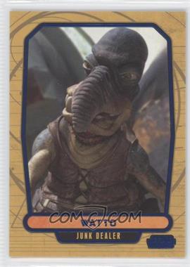 2012 Topps Star Wars Galactic Files - [Base] - Blue #20 - Watto /350