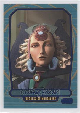 2012 Topps Star Wars Galactic Files - [Base] - Blue #239 - Satine Kryze /350