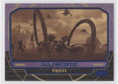 2012 Topps Star Wars Galactic Files - [Base] - Blue #256 - Vehicles - Hailfire Droid /350