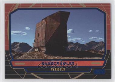2012 Topps Star Wars Galactic Files - [Base] - Blue #270 - Vehicles - Sandcrawler /350