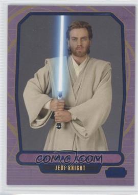 2012 Topps Star Wars Galactic Files - [Base] - Blue #33 - Obi-Wan Kenobi /350