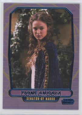 2012 Topps Star Wars Galactic Files - [Base] - Blue #35 - Padme Amidala /350