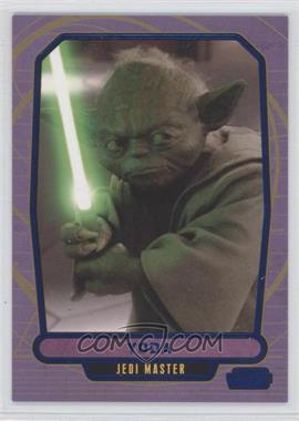 2012 Topps Star Wars Galactic Files - [Base] - Blue #37 - Yoda /350