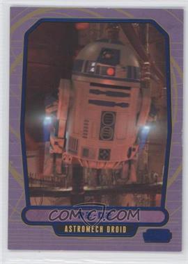 2012 Topps Star Wars Galactic Files - [Base] - Blue #53 - R2-D2 /350