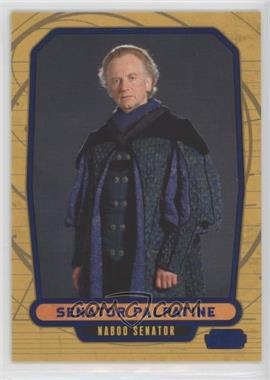 2012 Topps Star Wars Galactic Files - [Base] - Blue #7 - Senator Palpatine /350