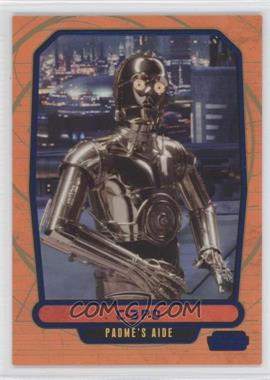 2012 Topps Star Wars Galactic Files - [Base] - Blue #72 - C-3PO /350