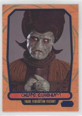 2012 Topps Star Wars Galactic Files - [Base] - Blue #86 - Nute Gunray /350