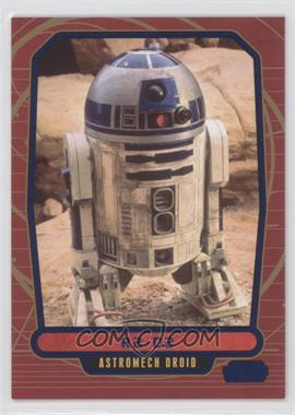 2012 Topps Star Wars Galactic Files - [Base] - Blue #94 - R2-D2 /350