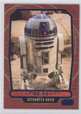 2012 Topps Star Wars Galactic Files - [Base] - Blue #94 - R2-D2 /350