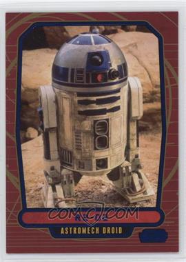 2012 Topps Star Wars Galactic Files - [Base] - Blue #94 - R2-D2 /350
