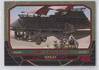2012 Topps Star Wars Galactic Files - [Base] - Red #286 - Vehicles - Jabba's Sail Barge /35