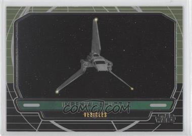 2012 Topps Star Wars Galactic Files - [Base] #288 - Vehicles - Imperial Shuttle