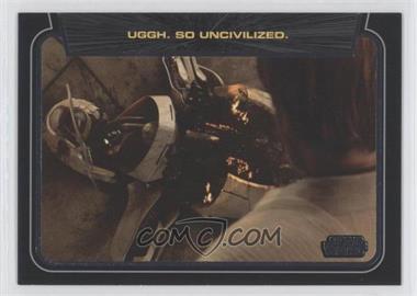 2012 Topps Star Wars Galactic Files - Classic Lines #CL-8 - Uggh. So Uncivilized.