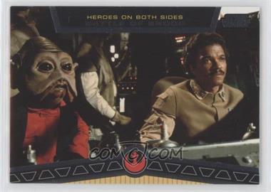 2012 Topps Star Wars Galactic Files - Heroes on Both Sides #HB-10 - Battle of Endor