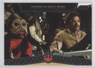 2012 Topps Star Wars Galactic Files - Heroes on Both Sides #HB-10 - Battle of Endor