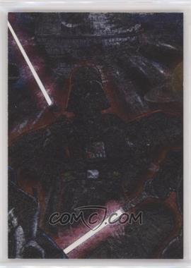 2012 Topps Star Wars Galaxy Series 7 - Etched Foil Puzzle #5 - Darth Vader