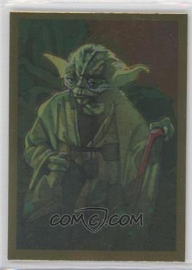 2012 Topps Star Wars Galaxy Series 7 - Foil - Gold #15 - Yoda