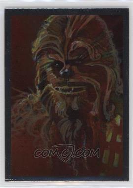 2012 Topps Star Wars Galaxy Series 7 - Foil - Silver #5 - Chewbacca