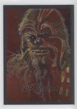 2012 Topps Star Wars Galaxy Series 7 - Foil - Silver #5 - Chewbacca