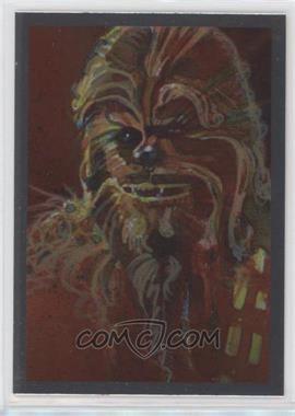 2012 Topps Star Wars Galaxy Series 7 - Foil - Silver #5 - Chewbacca