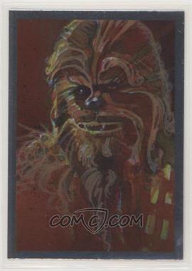 2012 Topps Star Wars Galaxy Series 7 - Foil - Silver #5 - Chewbacca