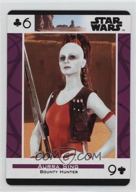 2013 Cartamundi The Ladies of Star Wars Playing Cards - [Base] #6C - Aurra Sing