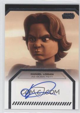 2013 Topps Star Wars Galactic Files Series 2 - Autographs #_DALO - Daniel Logan as Boba Fett