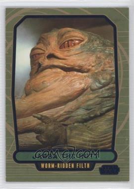 2013 Topps Star Wars Galactic Files Series 2 - [Base] - Blue #519 - Jabba The Hutt /350