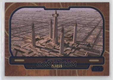 2013 Topps Star Wars Galactic Files Series 2 - [Base] - Blue #641 - Places - Jedi Temple /350