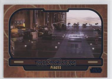 2013 Topps Star Wars Galactic Files Series 2 - [Base] - Blue #642 - Places - Theed Hangar Bay /350