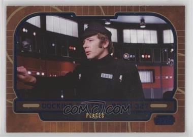 2013 Topps Star Wars Galactic Files Series 2 - [Base] - Blue #657 - Places - Docking Control Room 327 /350