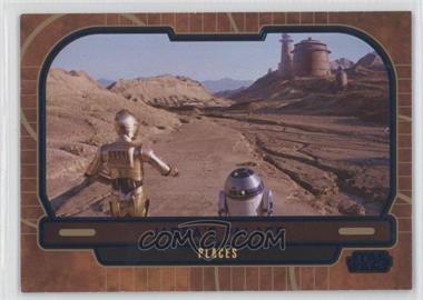 2013 Topps Star Wars Galactic Files Series 2 - [Base] - Blue #666 - Places - Jabba's Palace /350