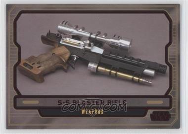 2013 Topps Star Wars Galactic Files Series 2 - [Base] - Red #594 - Weapons - S-5 Blaster Rifle /35