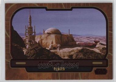 2013 Topps Star Wars Galactic Files Series 2 - [Base] - Red #652 - Places - Ben Kenobi's Hut /35
