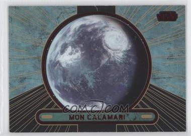 2013 Topps Star Wars Galactic Files Series 2 - [Base] - Red #697 - Mon Calamari /35