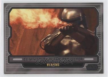 2013 Topps Star Wars Galactic Files Series 2 - [Base] #603 - Weapons - ZX Miniature Flame Projector