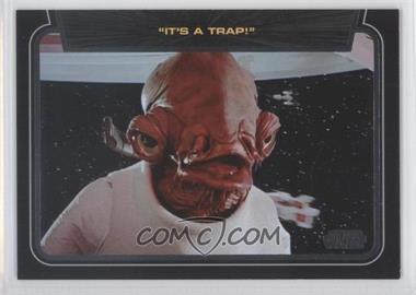 2013 Topps Star Wars Galactic Files Series 2 - Classic Lines #CL-10 - "It's a trap!"