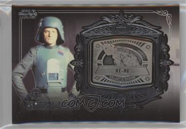 2013 Topps Star Wars Galactic Files Series 2 - Medallion Relics #MD-12 - General Veers (AT-AT)