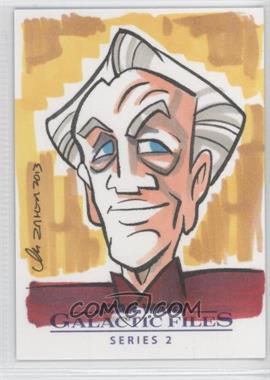 2013 Topps Star Wars Galactic Files Series 2 - Sketch Cards #_TZEP - Emperor Palpatine by Thom Zahler /1