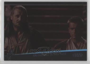 2013 Topps Star Wars Galactic Files Series 2 - The Weak Minded #WM-5 - Qui-Gon to Boss Nass