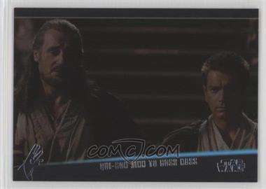 2013 Topps Star Wars Galactic Files Series 2 - The Weak Minded #WM-5 - Qui-Gon to Boss Nass