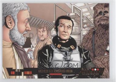 2013 Topps Star Wars Illustrated: A New Hope - [Base] - Bronze Foil #51 - Finding The Perfect Pilot